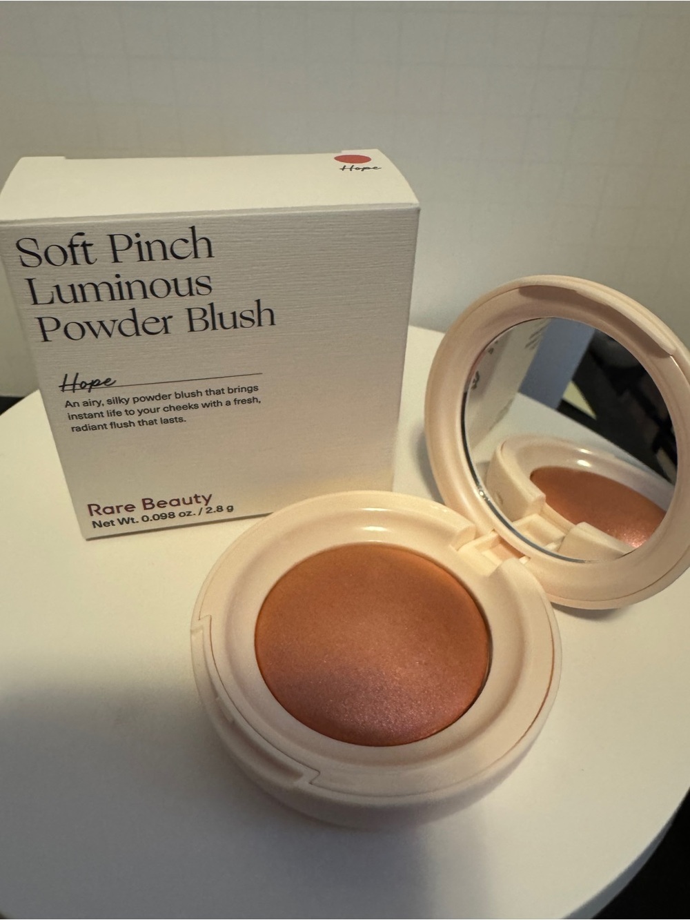 Rare Beauty Soft Pinch Luminous Powder Blush: Hope